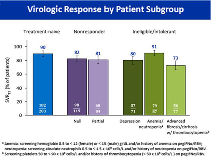 Virologic Response by Patient Subgroup