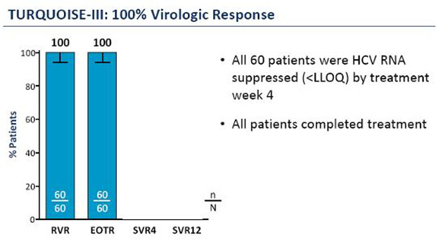 Turquoise-III: 100% Virologic Response