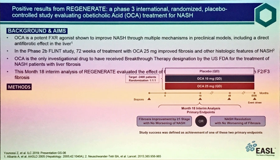  Positive results from REGENERATE